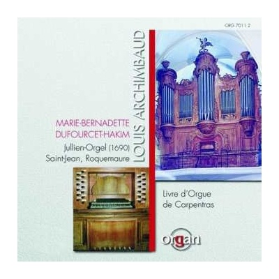 Louis Archimbaud - Livre D'oruge De Carpentras CD
