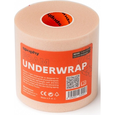 Spophy Foam Underwrap Beige podtejpovací molitanová páska béžová 7cm x 27 m – Zboží Dáma