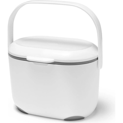 Addis Бял/сив контейнер за компостируеми отпадъци 2, 5 л - Addis (515631)