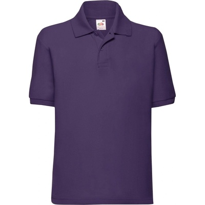 Fruit of the Loom Children's T-shirt 65/35 Polo 634170 65/35 fialová