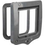 TRIXIE 2-Way Flap Door 20x22 cm grey 44202