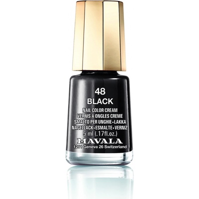 Mavala Minicolor lak na nehty 48 Black 5 ml