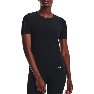 Under Armour Тениска Under Armour UA Rush Seamless SS-BLK Черен Velikost M