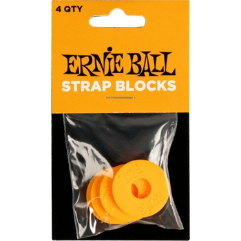 Ernie Ball Strap Blocks Orange Strap-Lock/Страп лок (P05621)