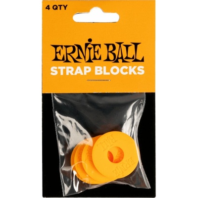 Ernie Ball Strap Blocks Orange Strap-Lock/Страп лок (P05621)