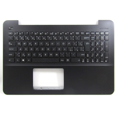 slovenská klávesnica Asus X555M X555L X555LA X555LD X555Y black CZ/SK - black palmrest
