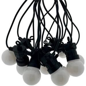 Baterie Centrum LED външна декоративна гирлянда 10xLED/0, 36W/230V 4, 5 m IP44 черна (BC0777)