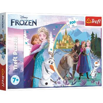 Trefl Пъзел Trefl от 200 части - Замръзналото Кралство 2 (13303)