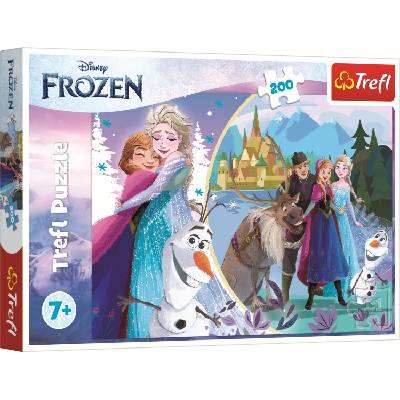 Trefl Пъзел Trefl от 200 части - Замръзналото Кралство 2 (13303)