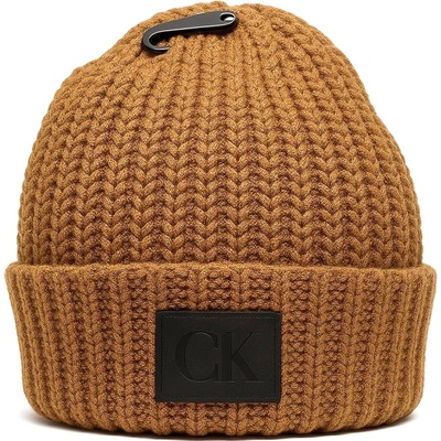 Calvin Klein čepice pletená hnědá