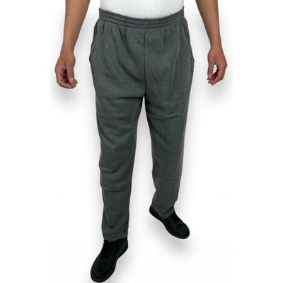 Pánské zateplené tepláky bez manžety ISRAEL Šedá