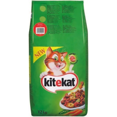 Kitekat Beef & vegetables 12 kg