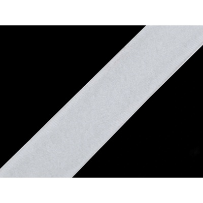 Suchý zip plyš samolepicí šíře 20 mm Varianta: bílá, Balení: 25 m 16906/5519/33026