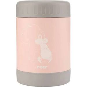reer Термокутия за съхранение на храна Reer - Светлорозова, 300 ml (90424)