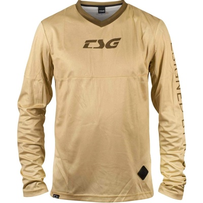 TSG dres MF1 Jersey L/S Beige/Olive