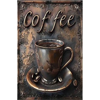 Ceduľa Coffee old