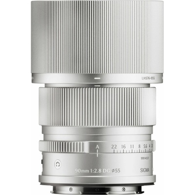 SIGMA 90 mm F2.8 DG Contemporary I series pre Sigma L - strieborný