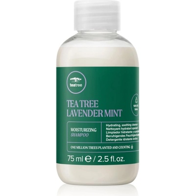 Paul Mitchell Tea Tree Lavender Mint хидратиращ и успокояващ шампоан за суха и непокорна коса 75ml