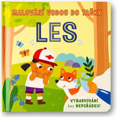 Malování vodou do tašky Les