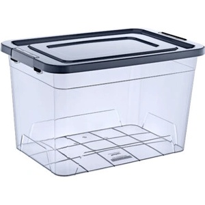 HORECANO HOME-Кутия контейнер 30L - 47x31.5xh29.7cm АНТРАЦИТ (TRN-209-01) (014839)