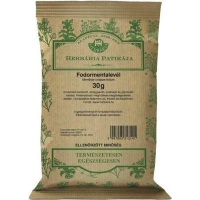 Herbária čaj Mäta kučeravá list 40 g