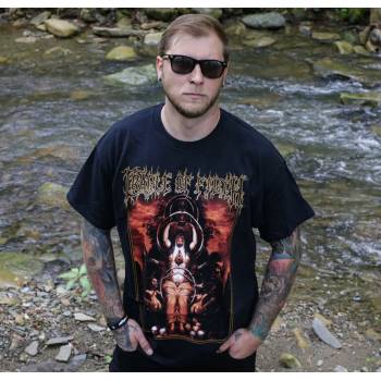 Plastic head Мъжка тениска cradle of filth - malignant perfection (jumbo print) - black - plastic head - phdcoftsbmal