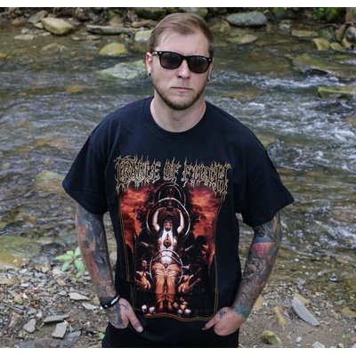 Plastic head Мъжка тениска cradle of filth - malignant perfection (jumbo print) - black - plastic head - phdcoftsbmal