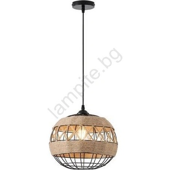 EUROLAMP Пендел 1xE27/15W/230V бежов (EU0357)