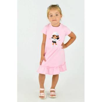 Dievčenské letné šaty Golfistka biela