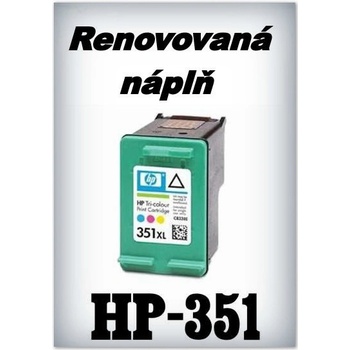 HP 351XL barevná - renovované
