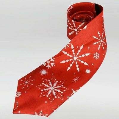 Vánoční kravata červená – Zboží Dáma