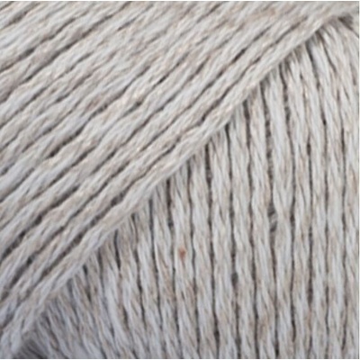 DROPS Design Bomull-Lin Uni Colour 15 Light Grey Плетива прежда (103715)