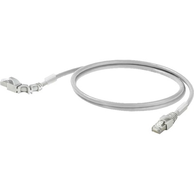 Weidmüller 2703330150 RJ45 CAT 6A S/FTP 1m sivý