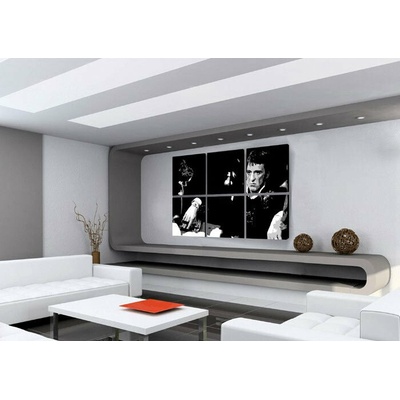 Ručne maľovaný POP Art obraz SCARFACE-AL PACINO 120x80 cm