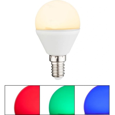 Globo LED RGBW Stmievateľná žiarovka ILLU E14/4,9W/230V 2700K 106750K