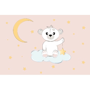 DIMEX ART s. r. o Флизелинов фототапет плюшено мече на облак 375 x 250 см