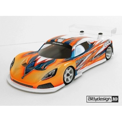 Bittydesign LS3 čirá karoserie pro 1/12 placky