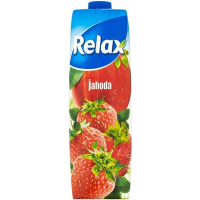 Relax Džús jablko jahoda 1 l