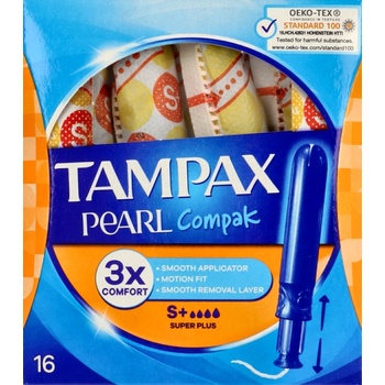 Tampax Compak Pearl Super plus 16 ks