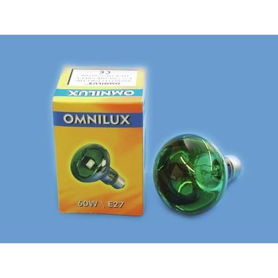 Omnilux 230V 60W E27 zelená