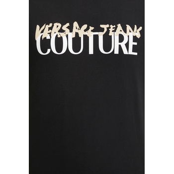 Versace Jeans Couture Памучна тениска Versace Jeans Couture (78GAHE06.CJ00E)