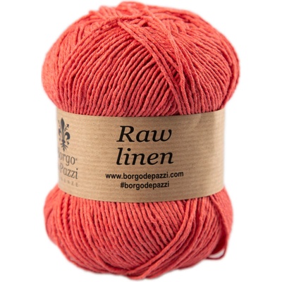 Borgo de' Pazzi Raw linen 215 Korálová