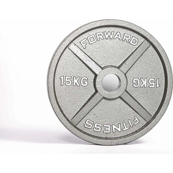 Forward Fitness Olympijské oceľové kotúče 15kg - 51mm
