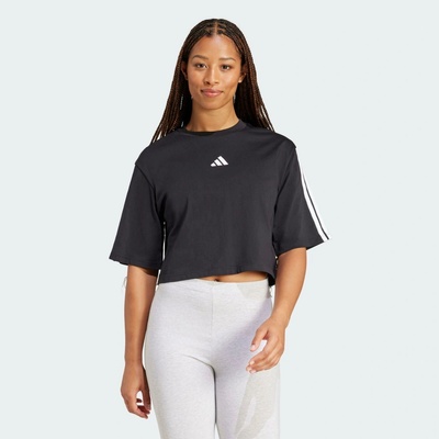 adidas dámske fitness tričko čierne