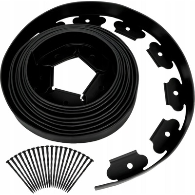 TRENDIE Záhradný obrubník plastový 6cm x 10m