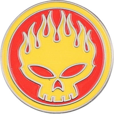 RAZAMATAZ Значка the offspring - skull logo - razamataz - pb123