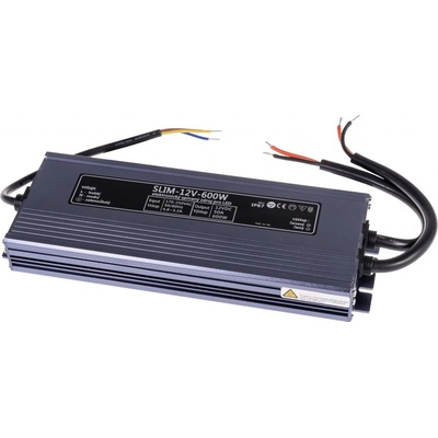LED zdroj 12V 600W SLIM-12V-600W - LED zdroj 12V 600W SLIM-12V-600W