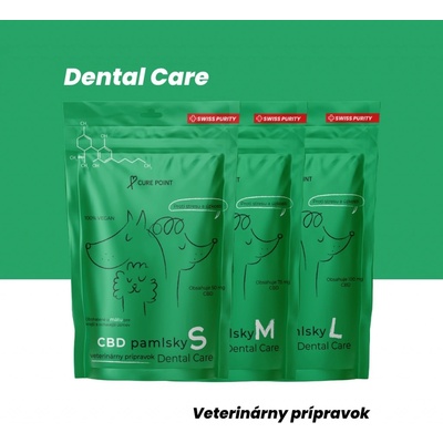CUREPOINT CBD pamlsky Dental Care S 100 g