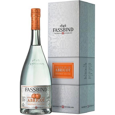 Fassbind Eau de Vie Abricot Meruňka 43% 0,7 l (karton)