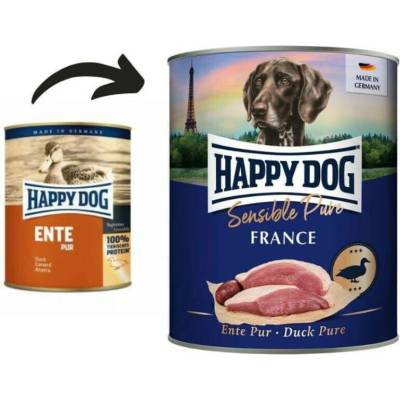 Happy Dog Ente Pur France kačacie 6 x 200 g